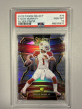 2019 Panini Select Kyler Murray #76 Concourse Silver Prizm rookie PSA 10 front