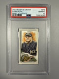 2022 Topps Allen & Ginter Babe Ruth #379 Mini Exclusives PSA 10 front