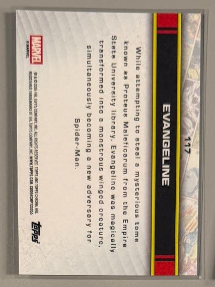 2026 Topps Chrome Marvel Black Cat Fanfare #FF-03 back