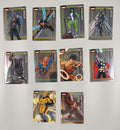 2026 Topps Chrome Marvel Heroes and Avengers 10-card lot front