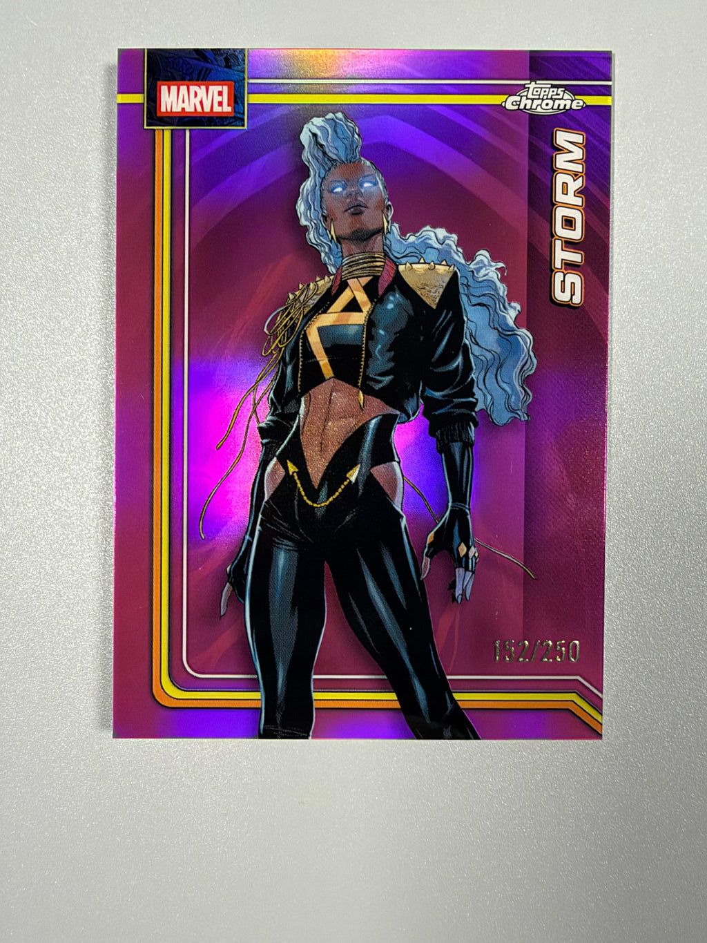2026 Topps Chrome Marvel Storm #169 Pink Refractor 152/250 front